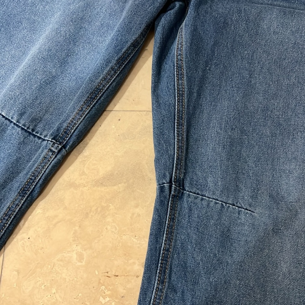 BWT Barrel Jean Wide Leg Denim - Picture 11 of 13